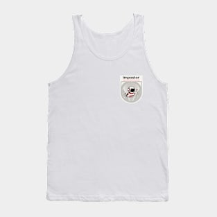 Among Us Impostor Patch Tank Top